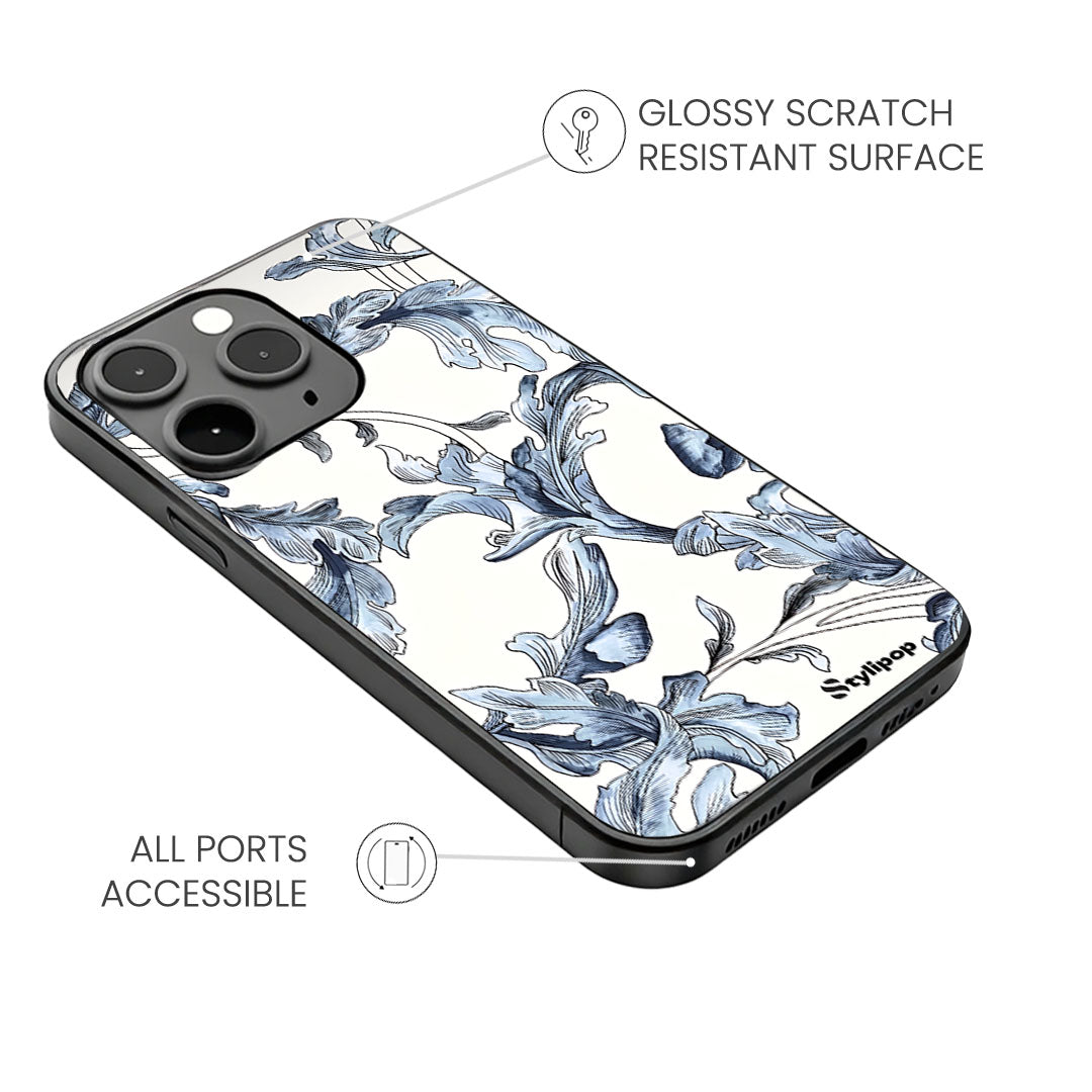 Ethereal Blue Botanicals Case