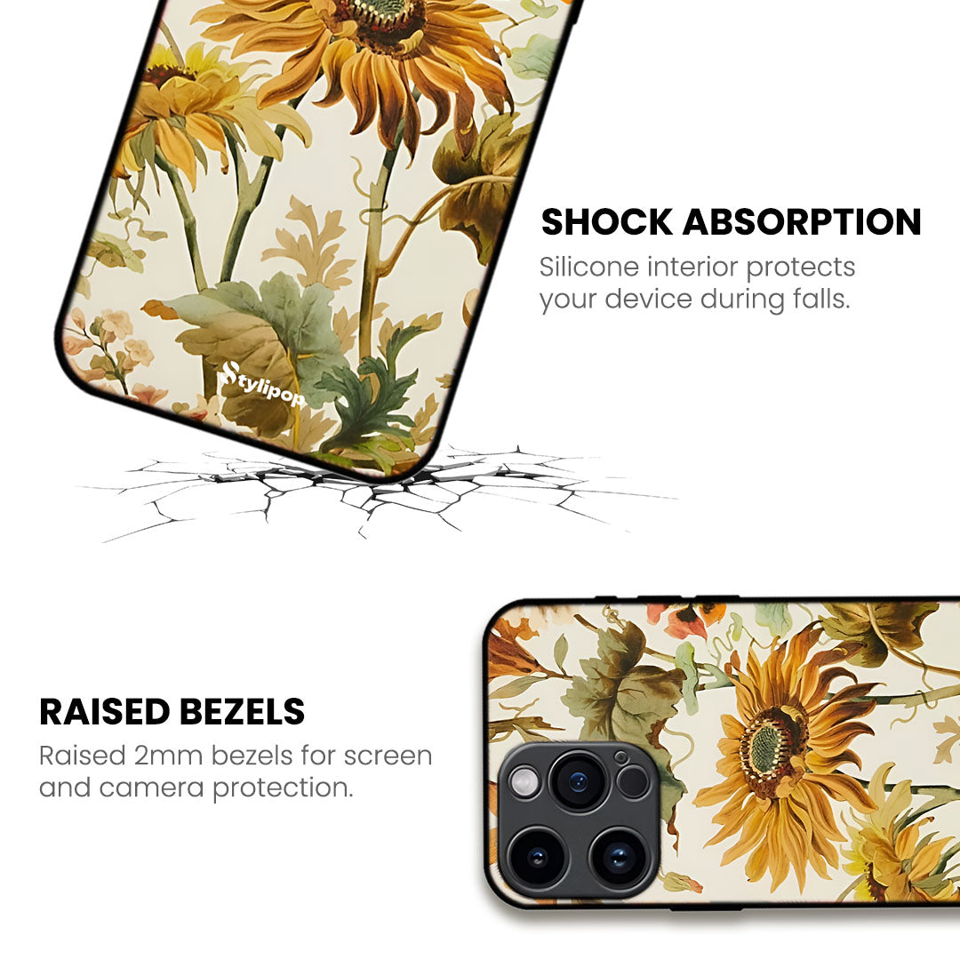 The Sunflower Etching Case