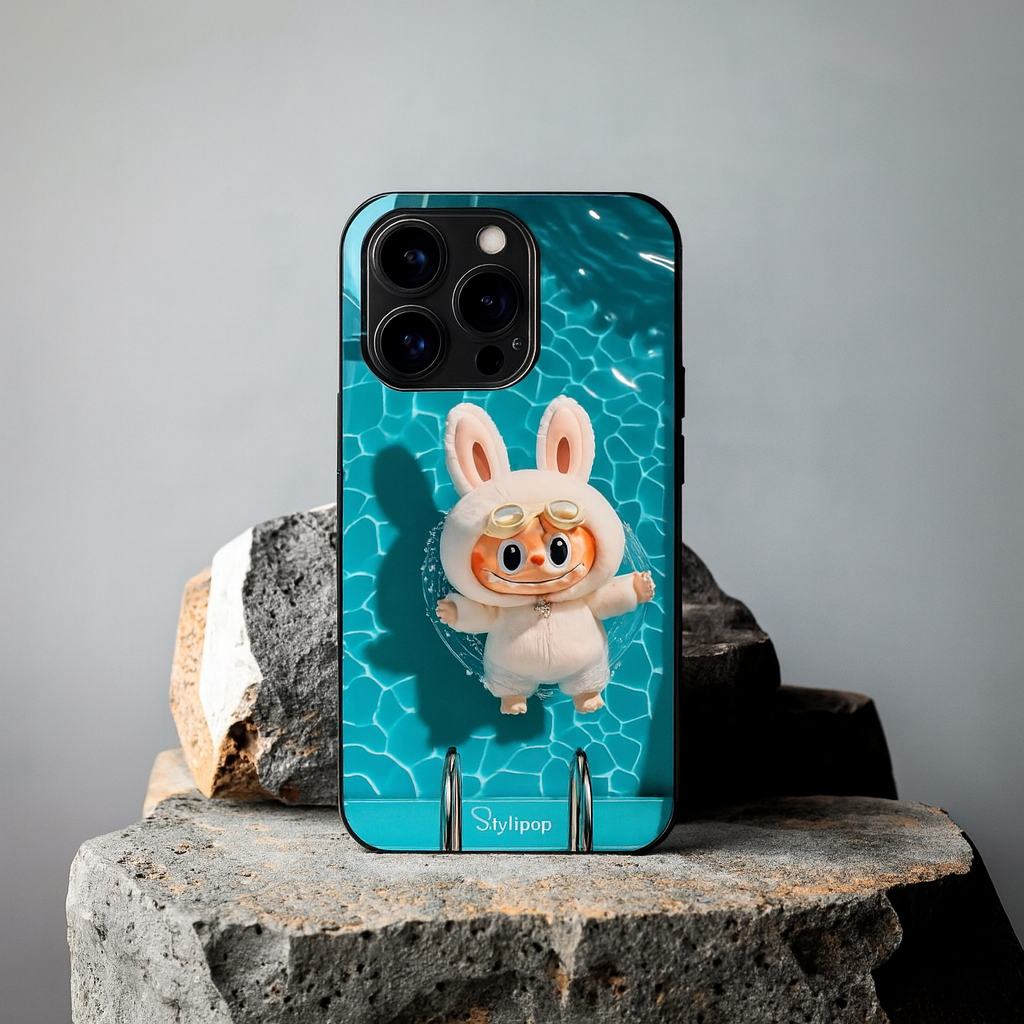 Splish Splash Labubu Case