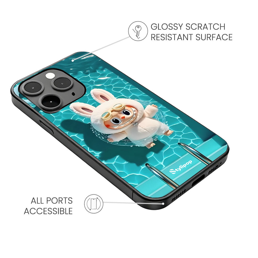 Splish Splash Labubu Case
