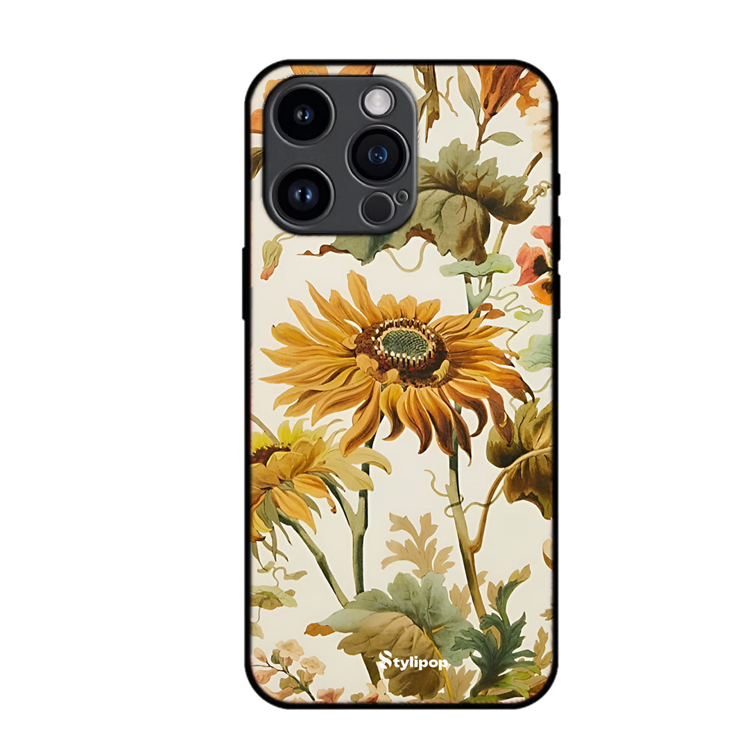 The Sunflower Etching Case